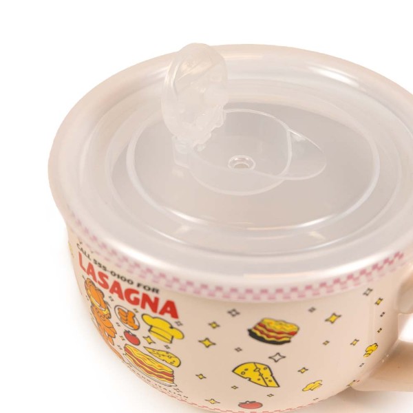 Garfield - Lasagna Soup Bowl with Lid - Packshot 4