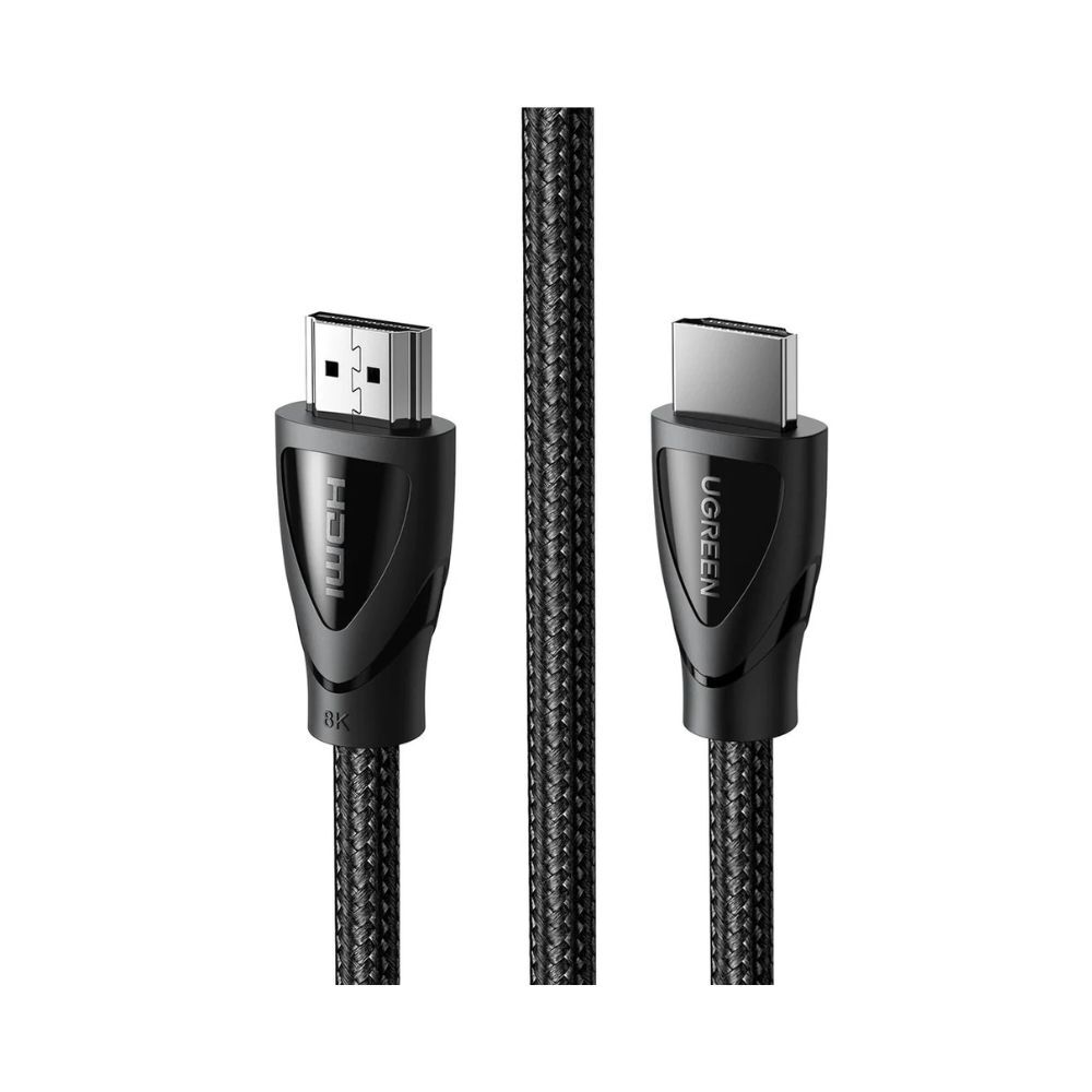 UGreen 3m HDMI 2.1 Male to Male Cable 8K 48Gbps Dynamic HDR eARC Black - Packshot 2