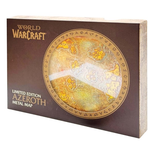 World of Warcraft - Metal Map of Azeroth Limited Edition Replica - Packshot 4