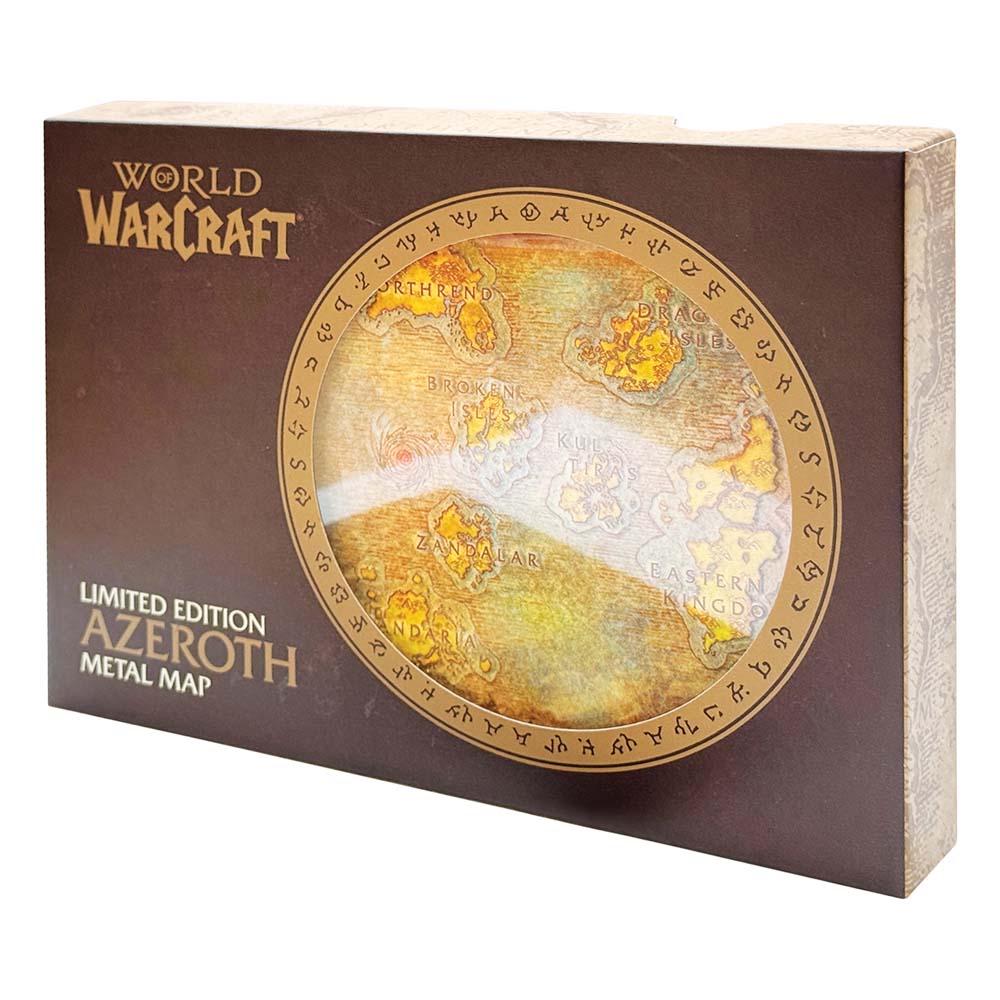 World of Warcraft - Metal Map of Azeroth Limited Edition Replica - Packshot 4