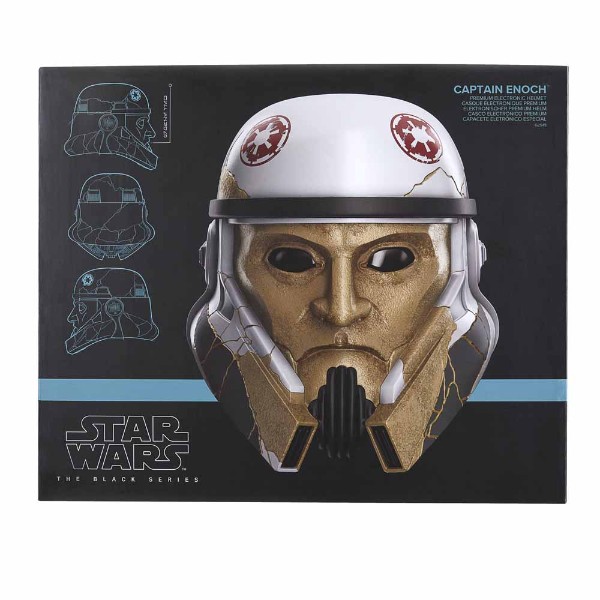 Star Wars - Ahsoka - The Black Series Captain Enoch Electronic Helmet - Packshot 4