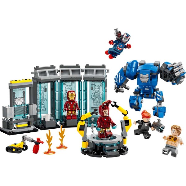 Marvel - Iron Man - LEGO Iron Man's Laboratory: Hall of Armor #76315 - Packshot 1