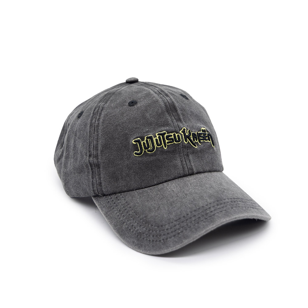 Jujutsu Kaisen - Logo Curve Brim Cap - Washed Grey - Packshot 1