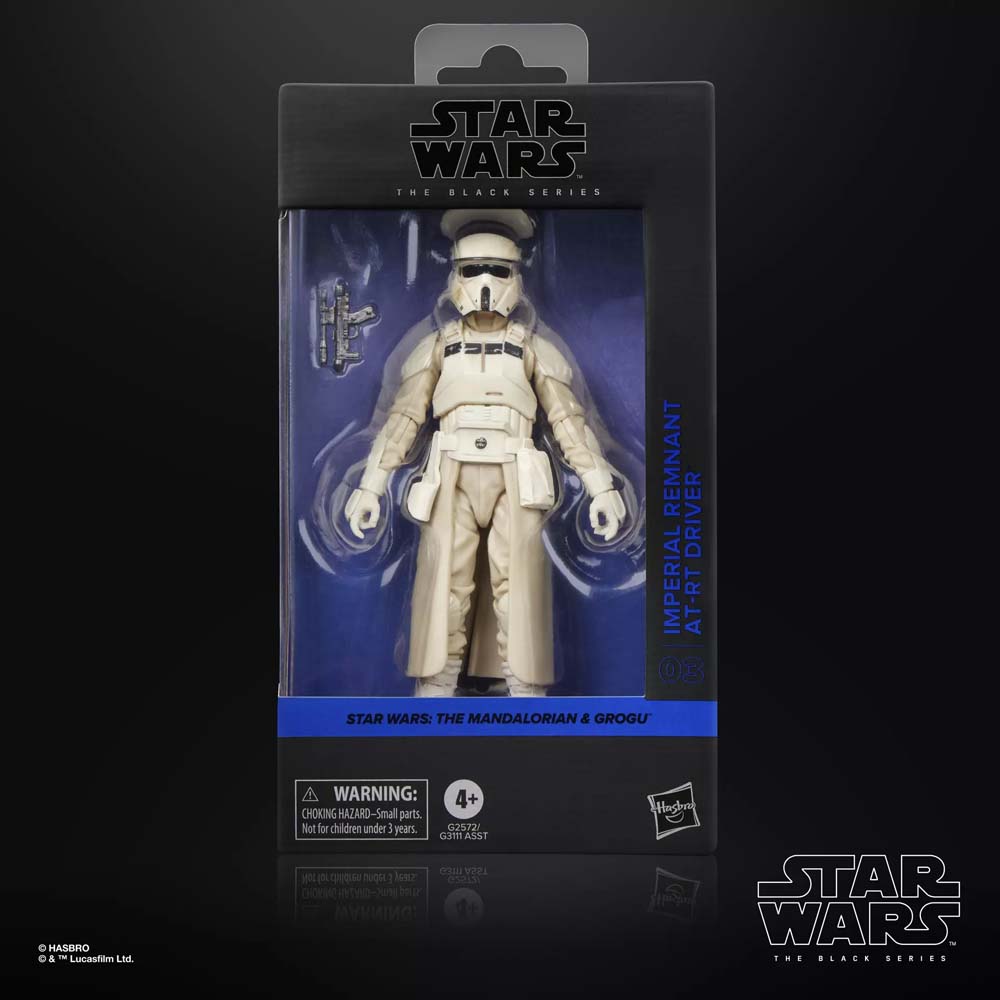 The Mandalorian - The Black Series - Imperial Remnant AT-RT Driver Action Figure - Packshot 3