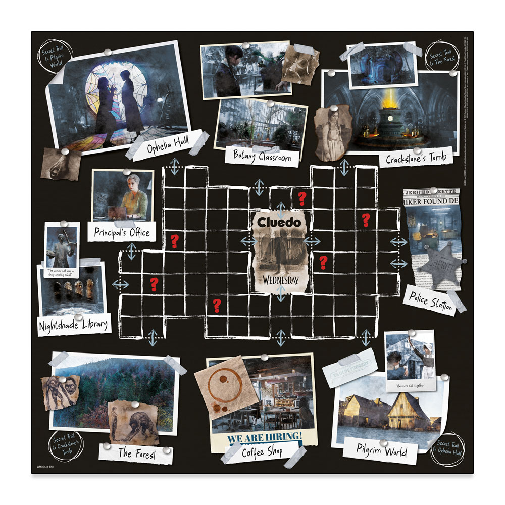 Netflix - Wednesday Cluedo - Packshot 2