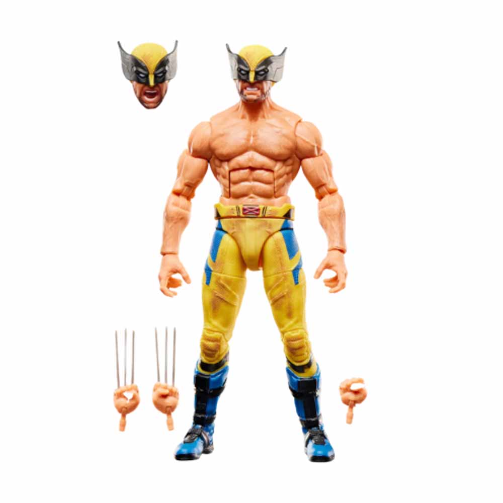 Marvel – Deadpool & Wolverine – Wolverine Shirtless Marvel Legends Action Figure - Packshot 2