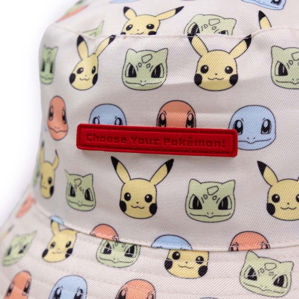Pokemon - Choose Your Pokemon! Bucket Hat - Packshot 2