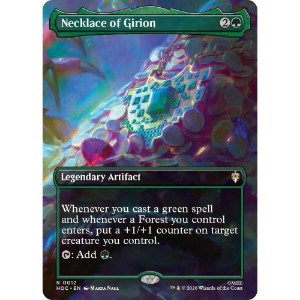 Magic: The Gathering - TCG - The Hobbit: Eternal-Legal - Necklace of Girion (Borderless) Normal 12 - NM/M