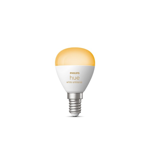 Philips - Hue White Ambiance Luster E14 Smart Bulb - Packshot 1