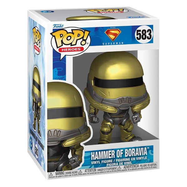 DC Comics - Superman - Hammer of Boravia Pop! Vinyl Figure - Packshot 3