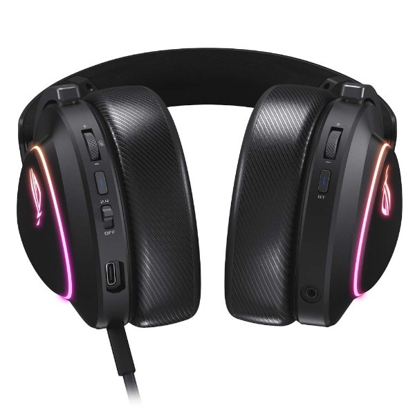 ASUS ROG - Delta II Wireless Gaming Headset - Black - Packshot 4