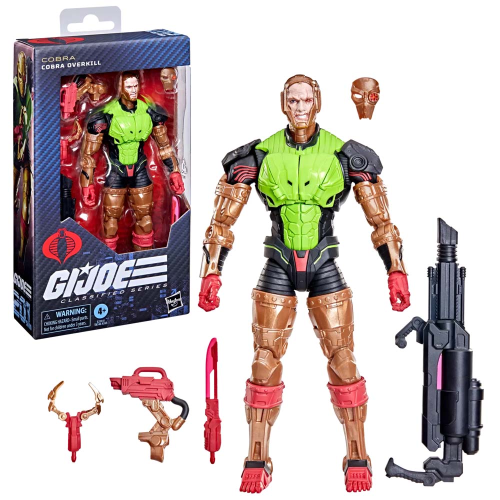G.I. Joe - Classified Series #201 - Overkill Action Figure - Packshot 4