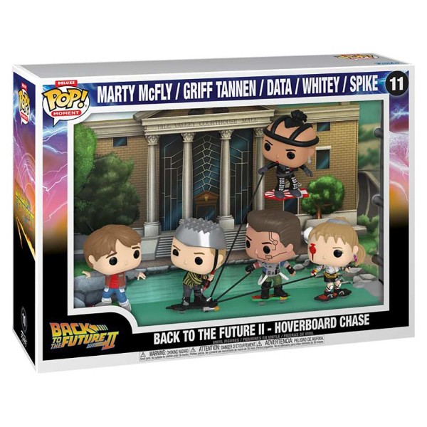 Back to The Future II - Hoverboard Chase Deluxe Pop! Movie Moment - Packshot 2