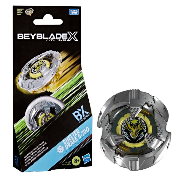 Beyblade X Shelter Drake 5-70O Booster Pack - Packshot 1