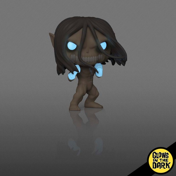 Attack on Titan - Eren Jaeger (Attack Titan Form) Glow Pop! Vinyl Figure - Packshot 2