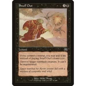 Magic: The Gathering - TCG - Mercadian Masques - Snuff Out 162