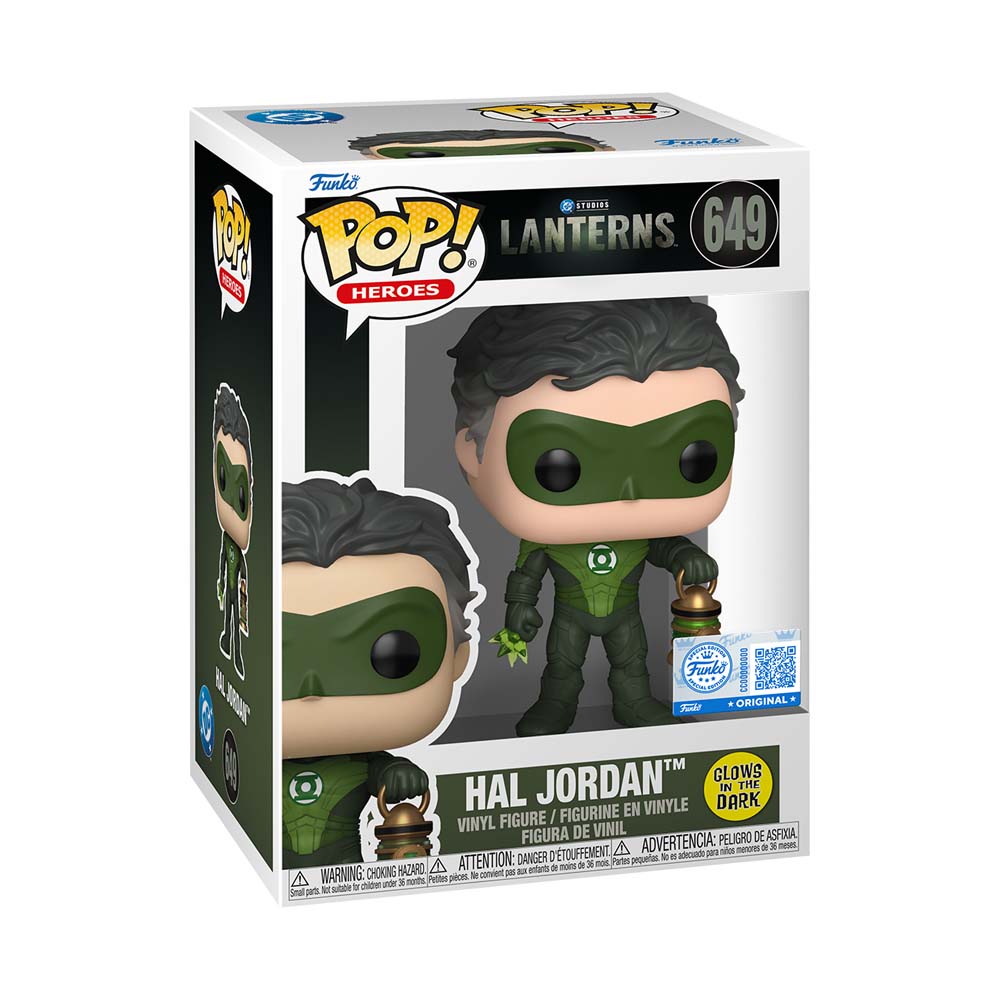 DC Comics - Green Lantern - Hal Jordan (Lanterns) Glow Pop! Vinyl Figure - Packshot 3