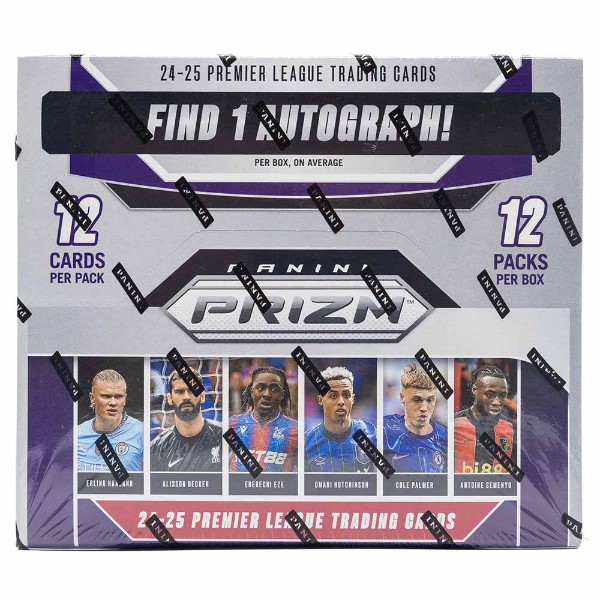Panini - 2024-25 Premier League Trading Cards Prizm Soccer Hobby Box - Packshot 1