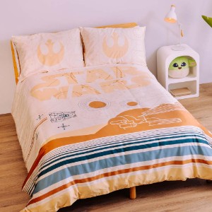 Star Wars - Tattooine Planet Quilt Cover Set - Queen