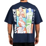 One Piece - Straw Hat Crew Characters Oversized T-Shirt - Packshot 1