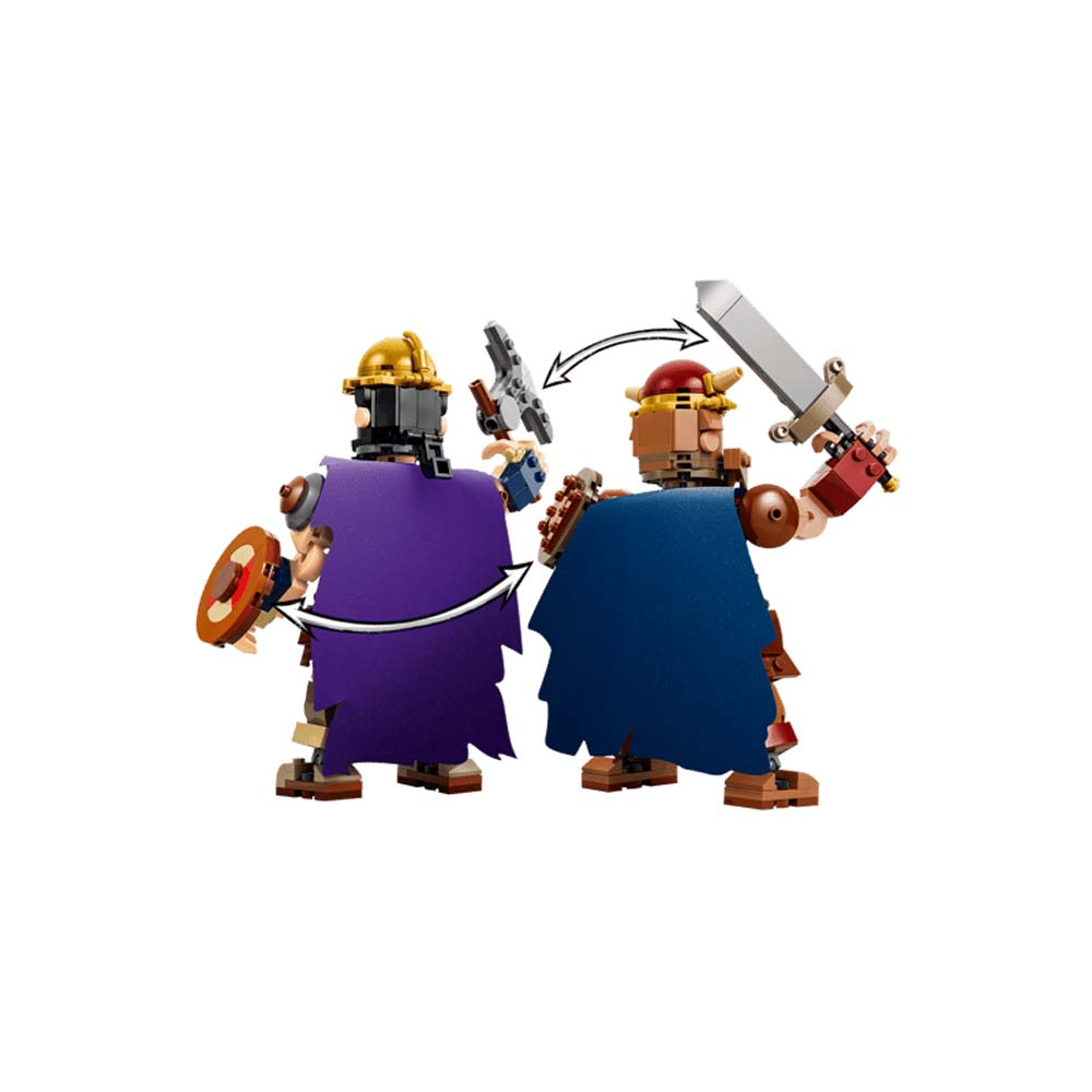 Netflix - One Piece - LEGO Dorry vs. Brogy – Giants of Little Garden #75644 - Packshot 5