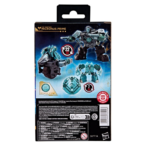 Transformers - Age of the Primes The Thirteen Micronus Prime Action Figure - Packshot 4