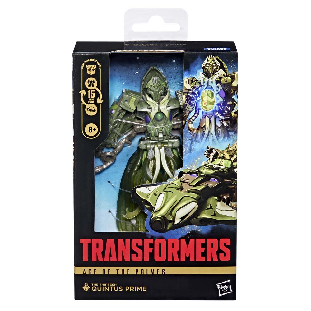 Transformers - The Thirteen Quintus Prime Deluxe Class Action Figure - Packshot 4