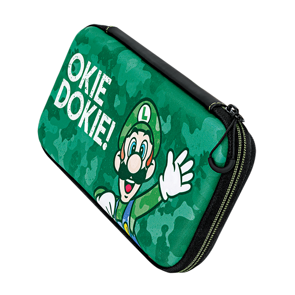 Luigi Camo Nintendo Switch Slim Travel Case EB Games Australia