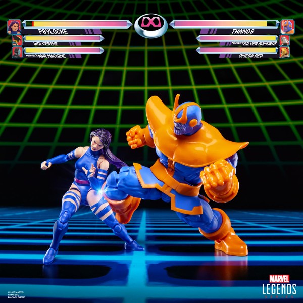 Marvel Legends Series Gamerverse Psylocke vs. Thanos 6" Action Figure - Packshot 4