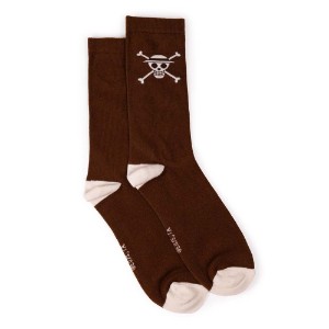 One Piece - Straw Hat Jolly Roger Crew Socks
