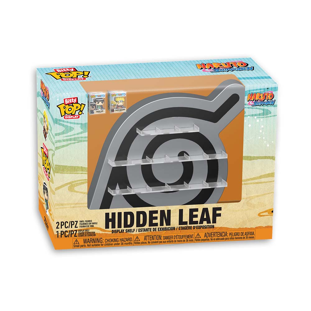 Naruto: Shippuden - Hidden Leaf Bitty Pop! Display Shelf - Packshot 2
