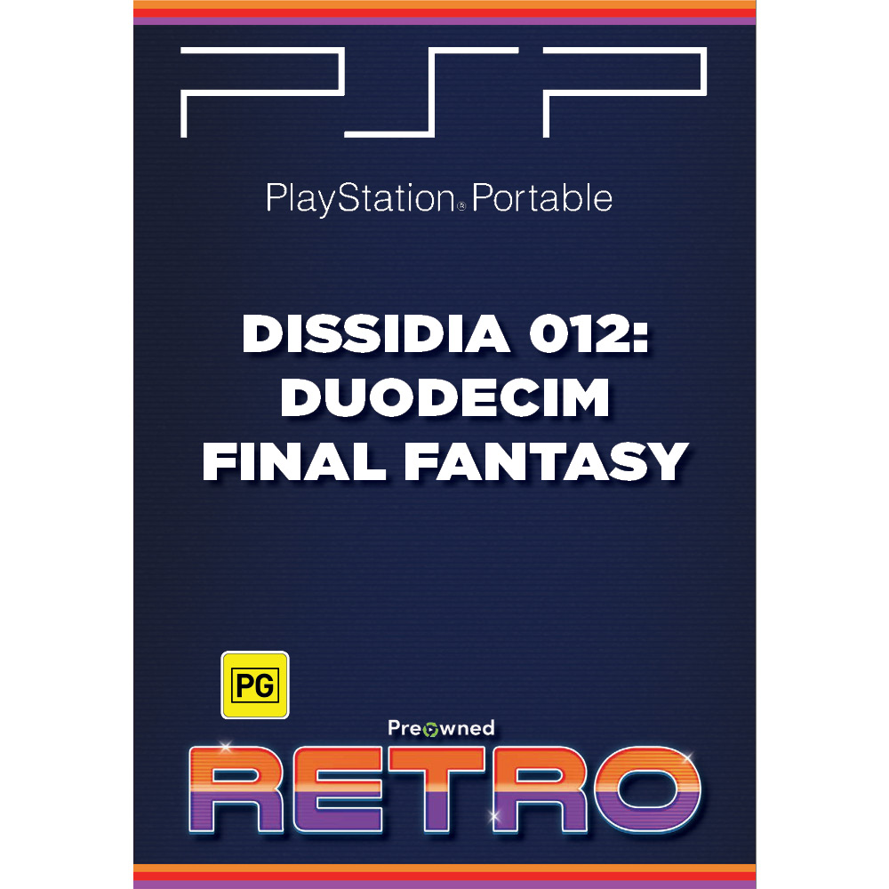 Dissidia 012: Duodecim Final Fantasy (preowned) - PSP - EB Games Australia