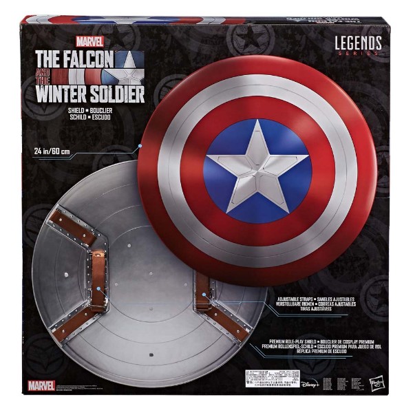 Marvel - The Falcon and the Winter Soldier - Marvel Legends Captain America Shield 24" Replica - Packshot 2