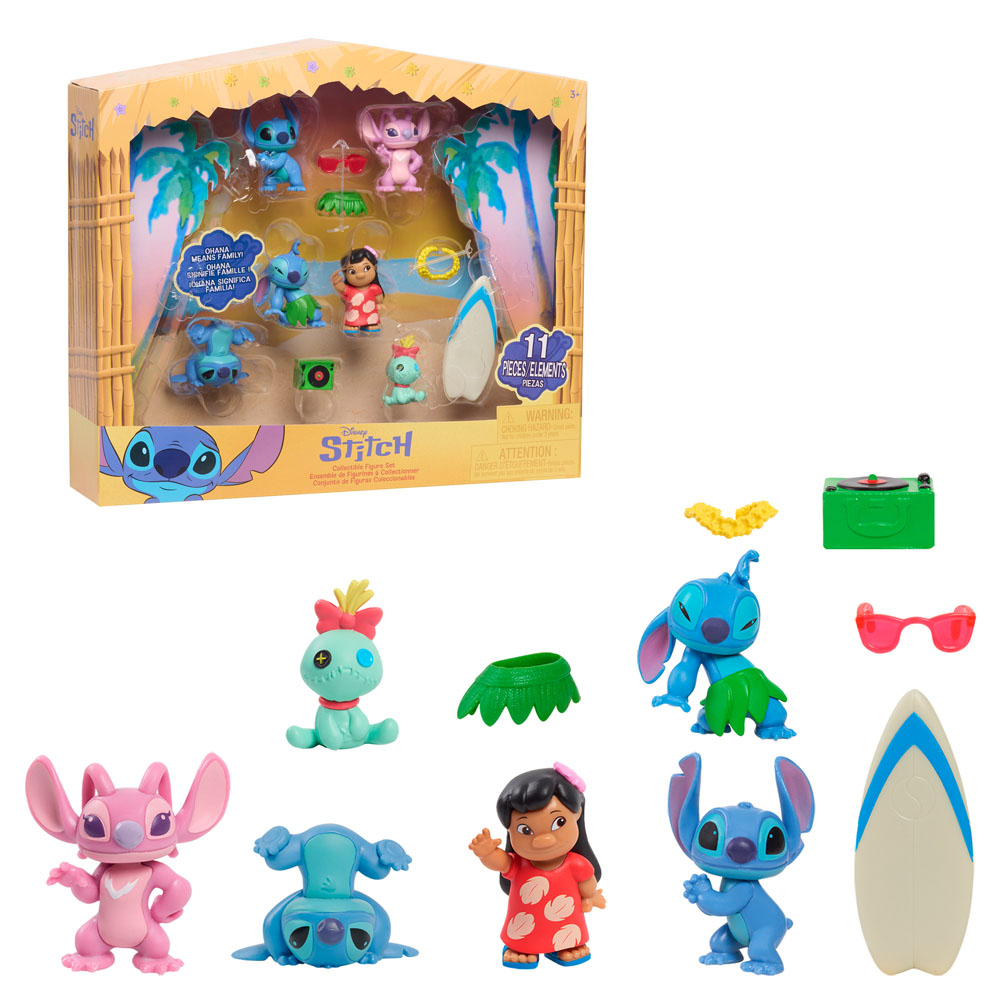 Disney - Lilo & Stitch Collectible Figure Set - Packshot 3