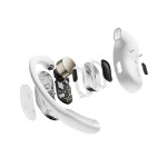 Shokz - OpenFit Air - White - Packshot 3
