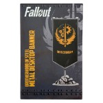 Fallout - Brotherhood of Steel Metal Desktop Banner - Packshot 3