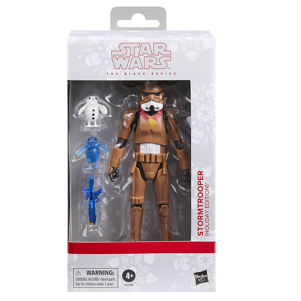Star Wars - The Black Series - Stormtrooper (Holiday Edition) Action Figure - Packshot 5