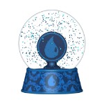Magic: The Gathering - Land Mini Pop! Snow Globes Vinyl Figure Blind Box (Single Box) - Packshot 3