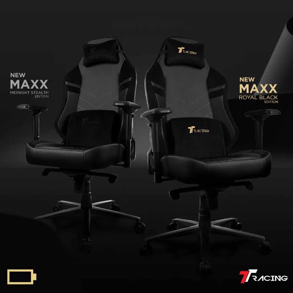 TTRacing Maxx Gaming Chair - Midnight Stealth - Packshot 5