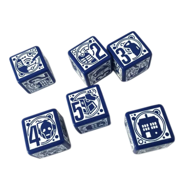 Doctor Who Q Deluxe 6Set Dice Toys and Collectibles EB