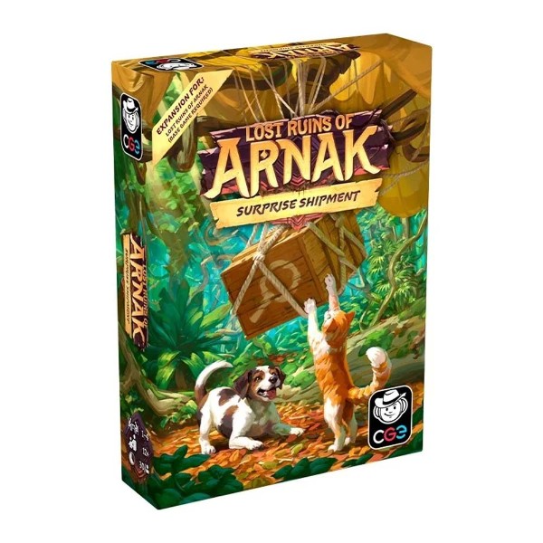 Lost Ruins of Arnak - Surprise Shipment Expansion Expansion - Packshot 1