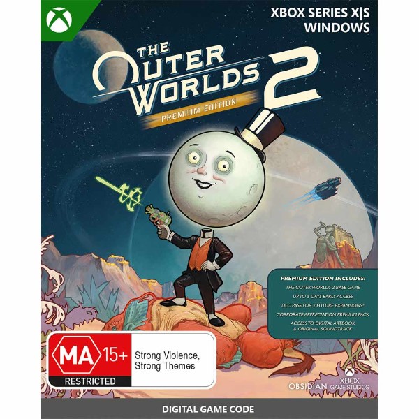 The Outer Worlds 2 Premium Edition (Code-In-A-Box) - Packshot 1