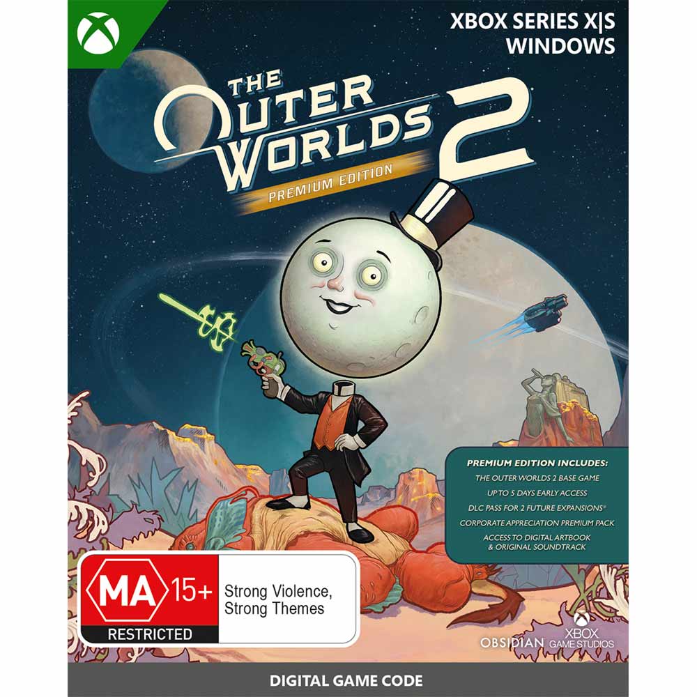 The Outer Worlds 2 Premium Edition (Code-In-A-Box) - Packshot 1