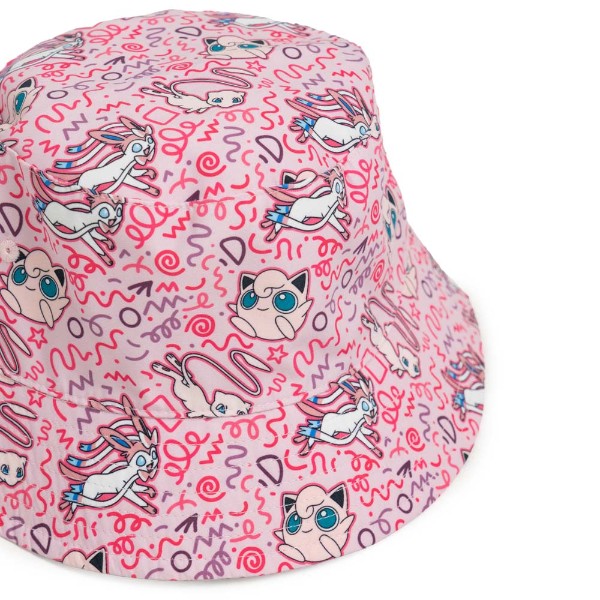 Pokemon - Pink Scribbles Bucket Hat - Packshot 2