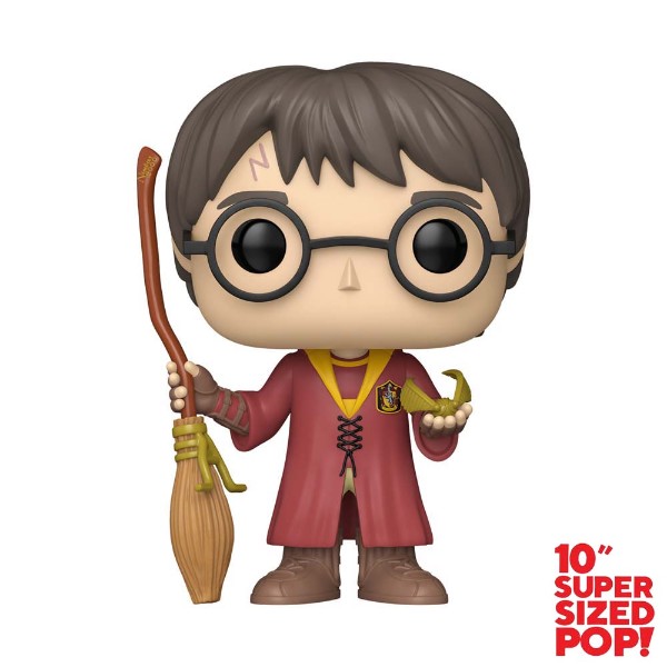 Harry Potter - Harry Potter with Nimbus 2000 10" Pop! Vinyl Figure - Packshot 1