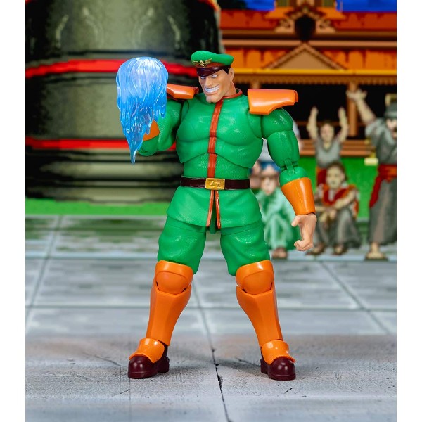 Street Fighter II - M. Bison (Player 2) Deluxe 1/12 Scale Action Figure - Packshot 6