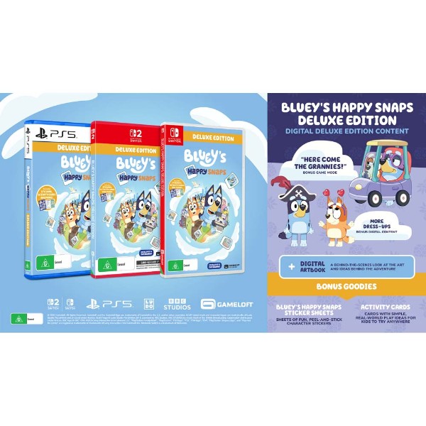Bluey's Happy Snaps Deluxe Edition - Packshot 2