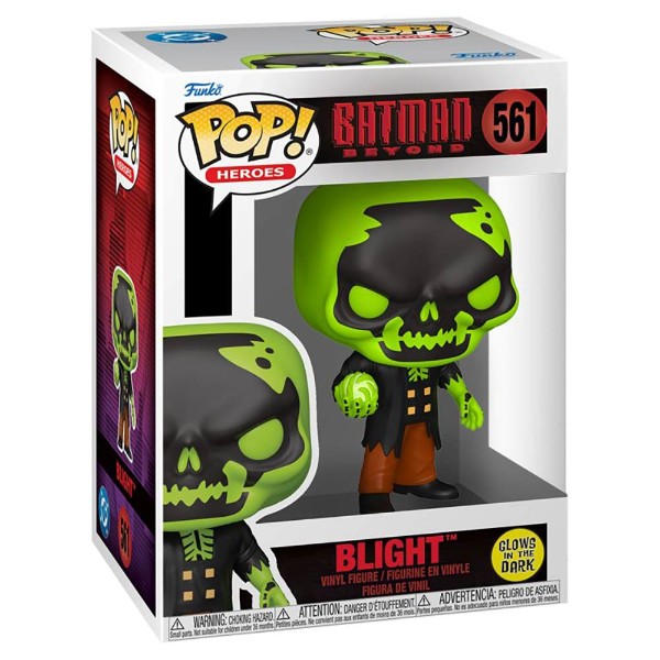 DC Comics - Batman Beyond - Blight Glow Pop! Plus Vinyl Figure - Packshot 3