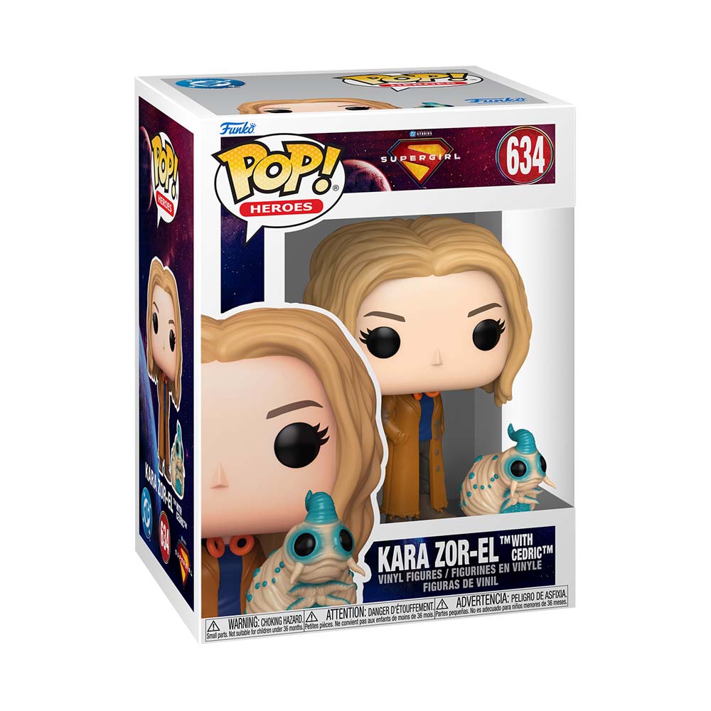 DC Comics - Supergirl (2026) - Kara Zor-El with Cedric Pop! Vinyl Figure - Packshot 2