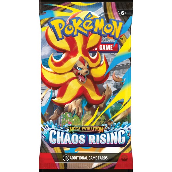 booster packs pokemon for sale Pokémon: Mega Evolution Chaos Rising Booster Box – CardVault by Tom Brady main image 1